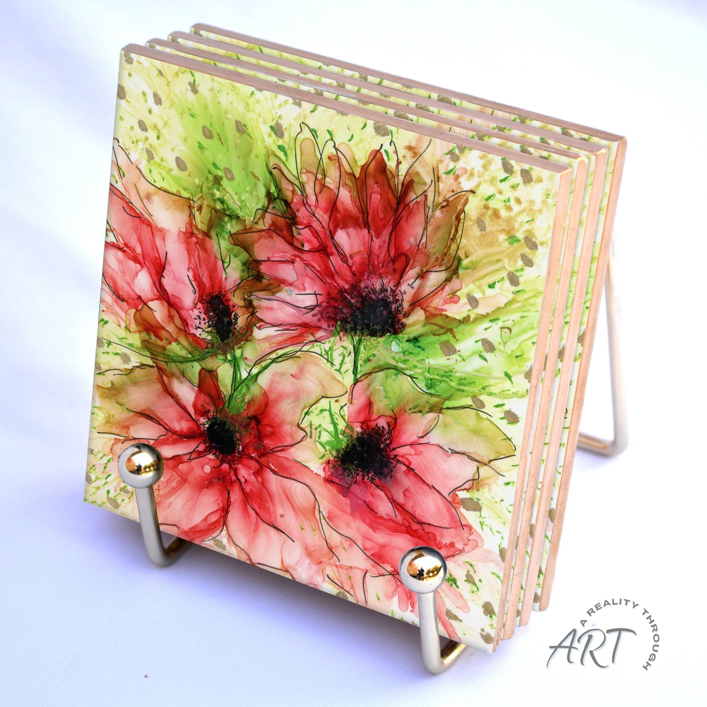 Abby 4"x4" Coasters