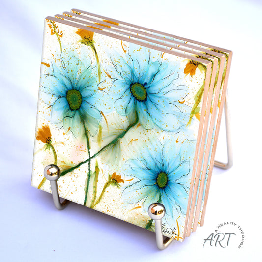 Bluey 4"x4" Ceramic Coasters