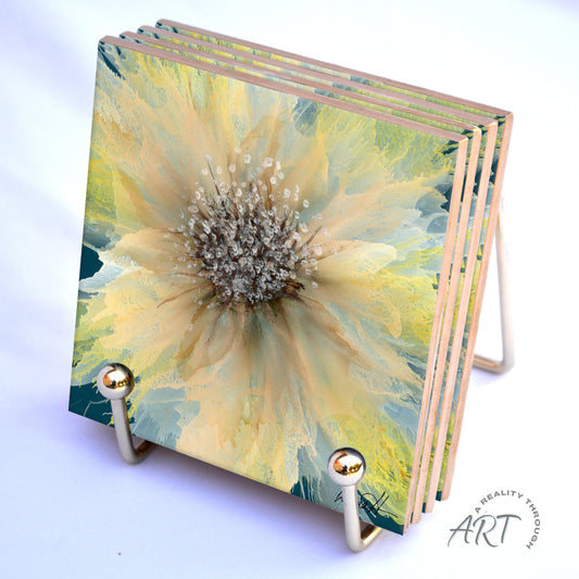 Burst 4"x4" Coasters
