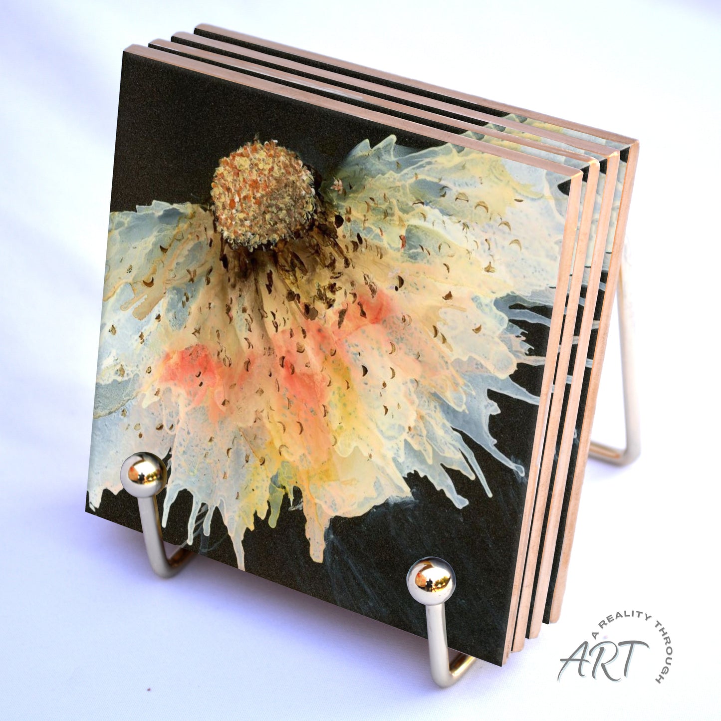 Content 4"x4" Ceramic Coasters