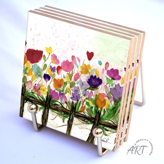 Friends 4"x4" Coasters