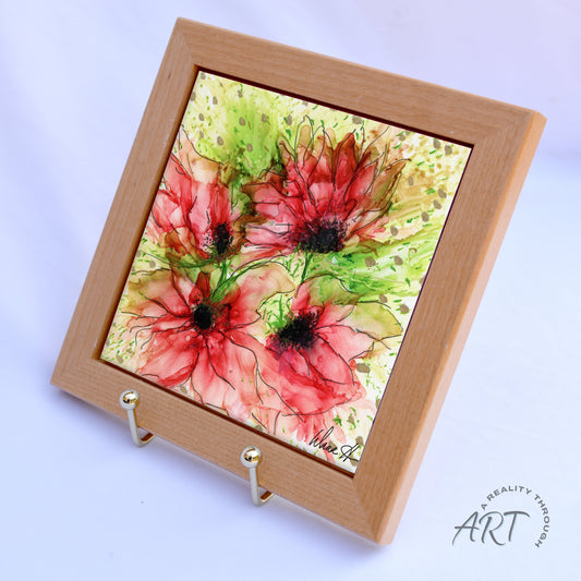 Abby 6x6 Framed (Light Brown)
