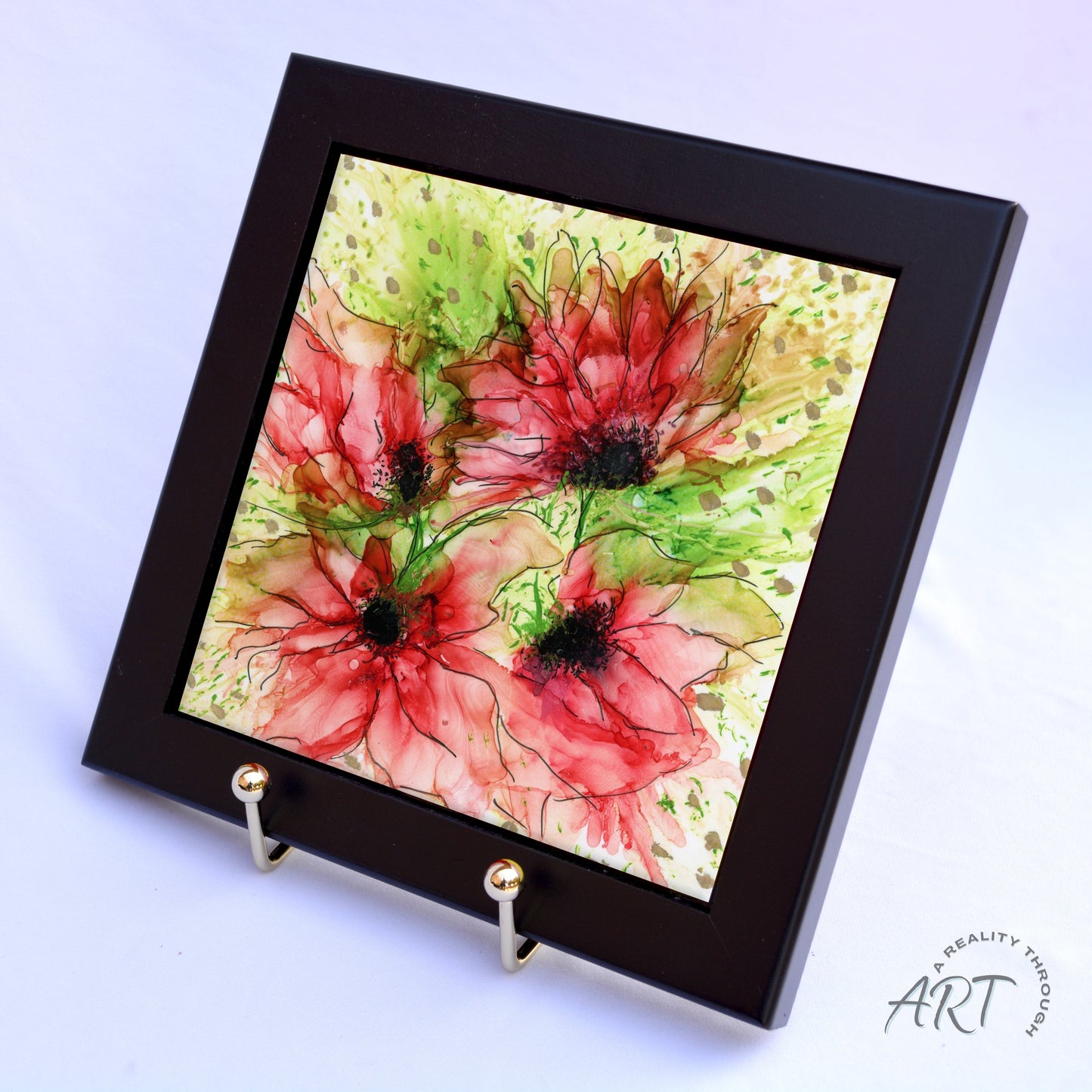 Abby 6"x6" Framed (Black)