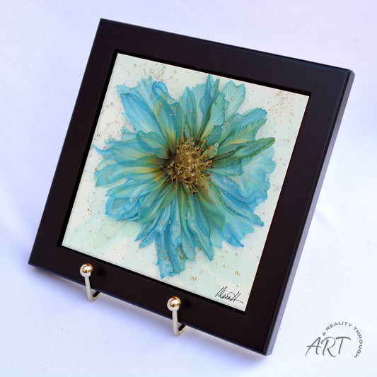 Tranquility 6"x6" Framed (Black)