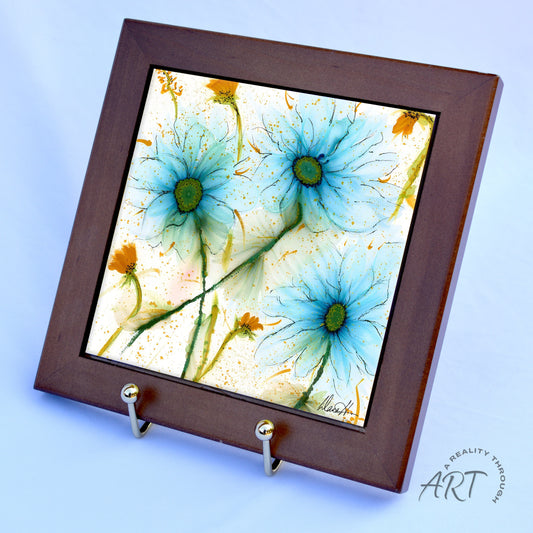 Bluey 6"x6" Framed (Brown)