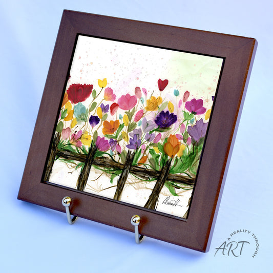 Friends 6"x6" Framed (Brown)