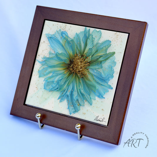 Tranquility 6"x6" Framed (Brown)