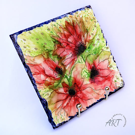 Abby 8"x8" Slate Trivet