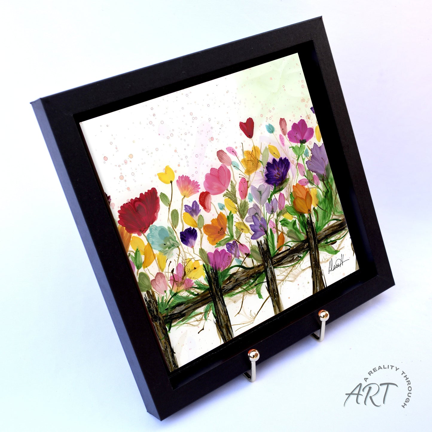 Friends 8"x8" Framed (Black)