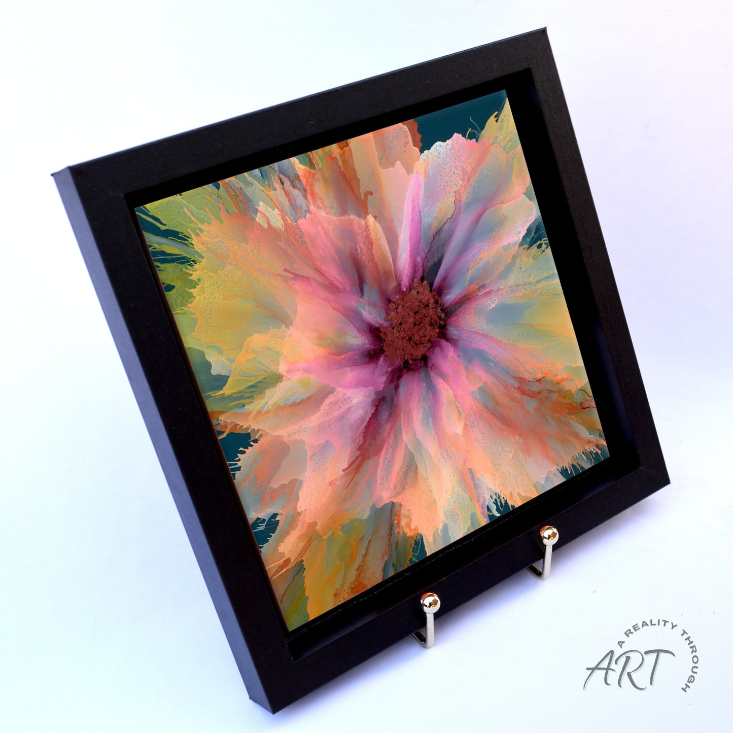 Gaze 8"x8" Framed (Black)