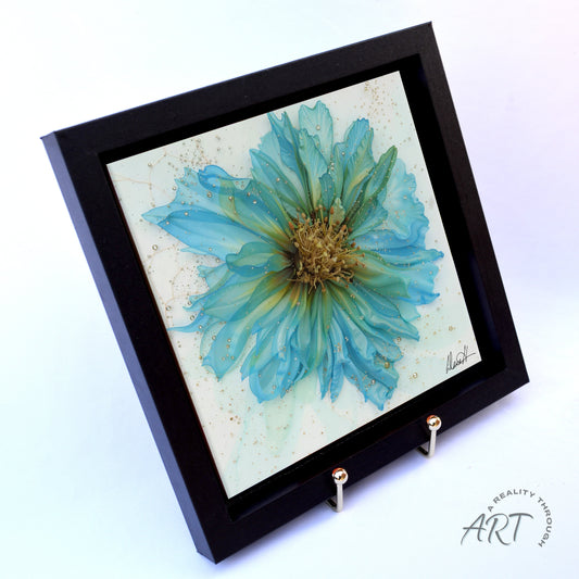 Tranquility 8"x8" Framed (Black)