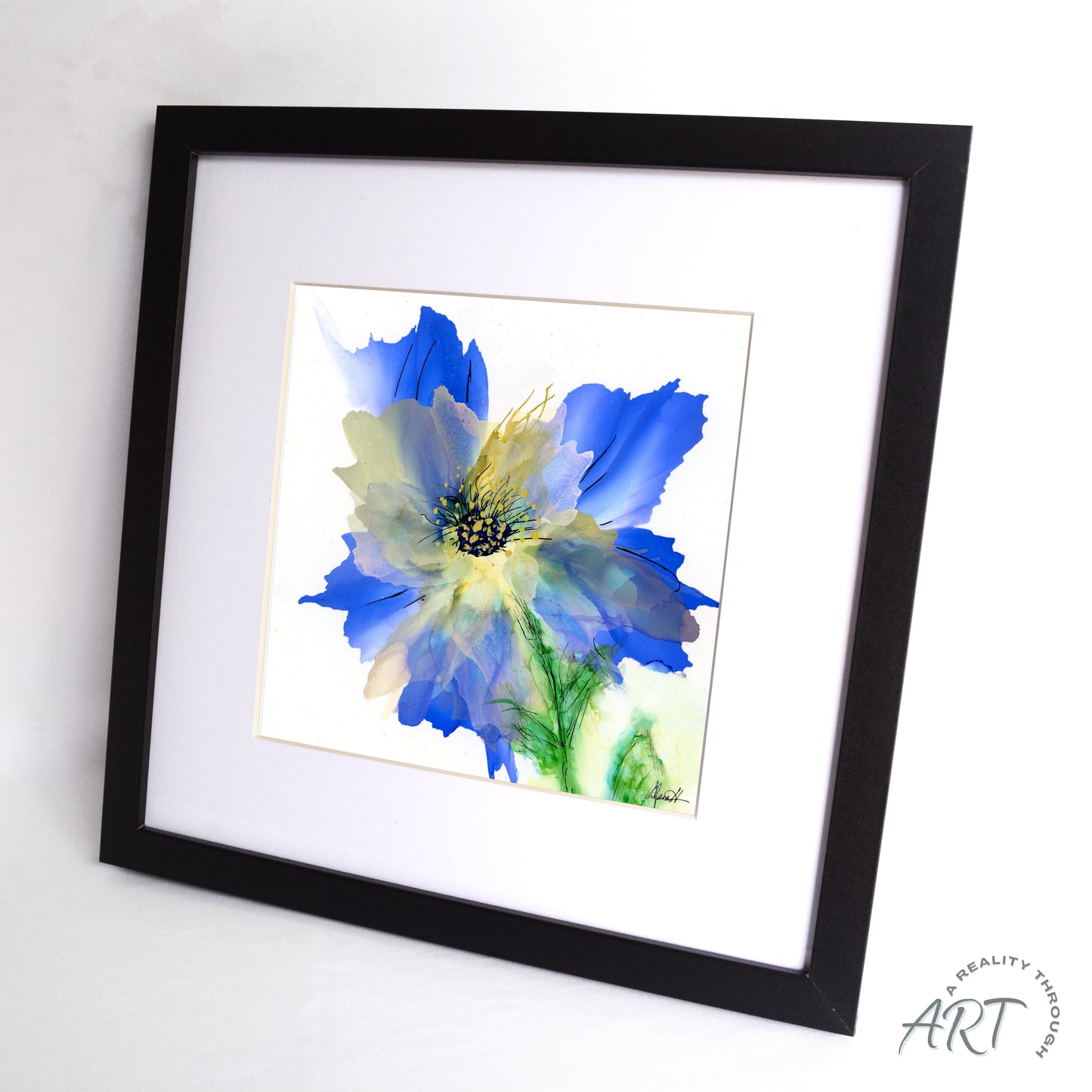 Bell 12"x12" Art Print (Black Frame)