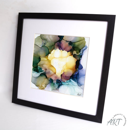 Kate 12"x12" Art Print (Black Frame)