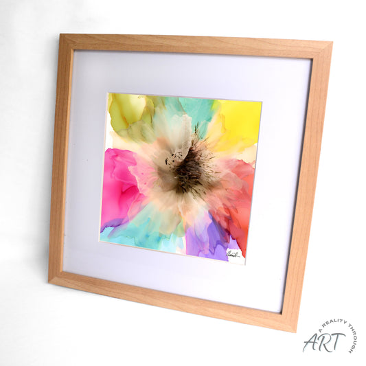 Carnival 12"x12" Art Print (Alderwood Frame)