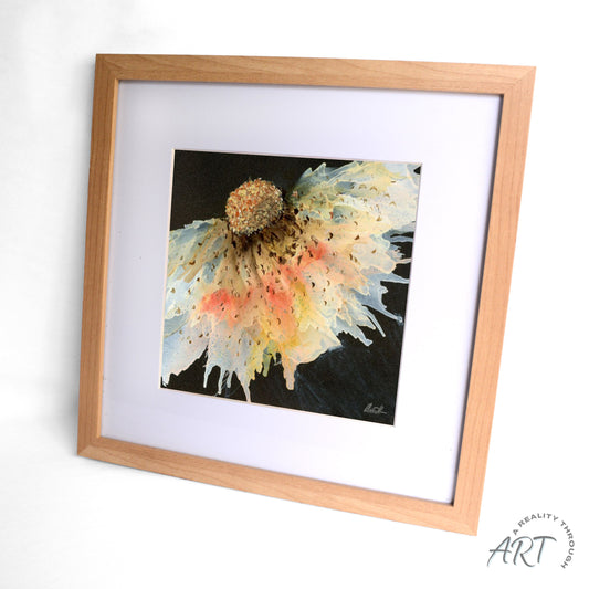 Content 12"x12" Art Print (Alderwood Frame)