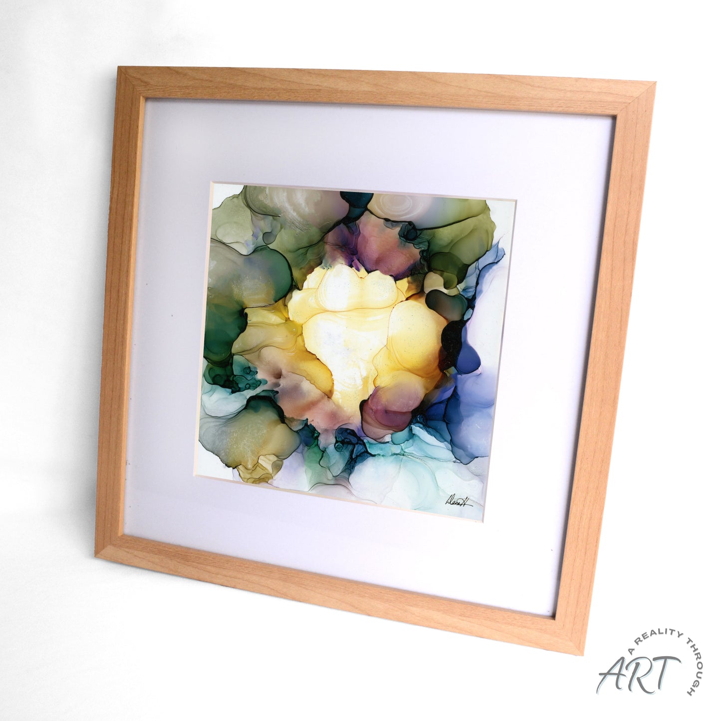 Kate 12"x12" Art Print (Alderwood Frame)