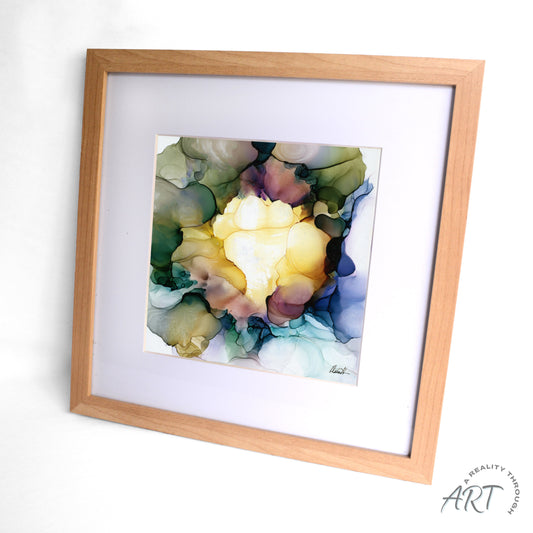 Kate 12"x12" Art Print (Alderwood Frame)