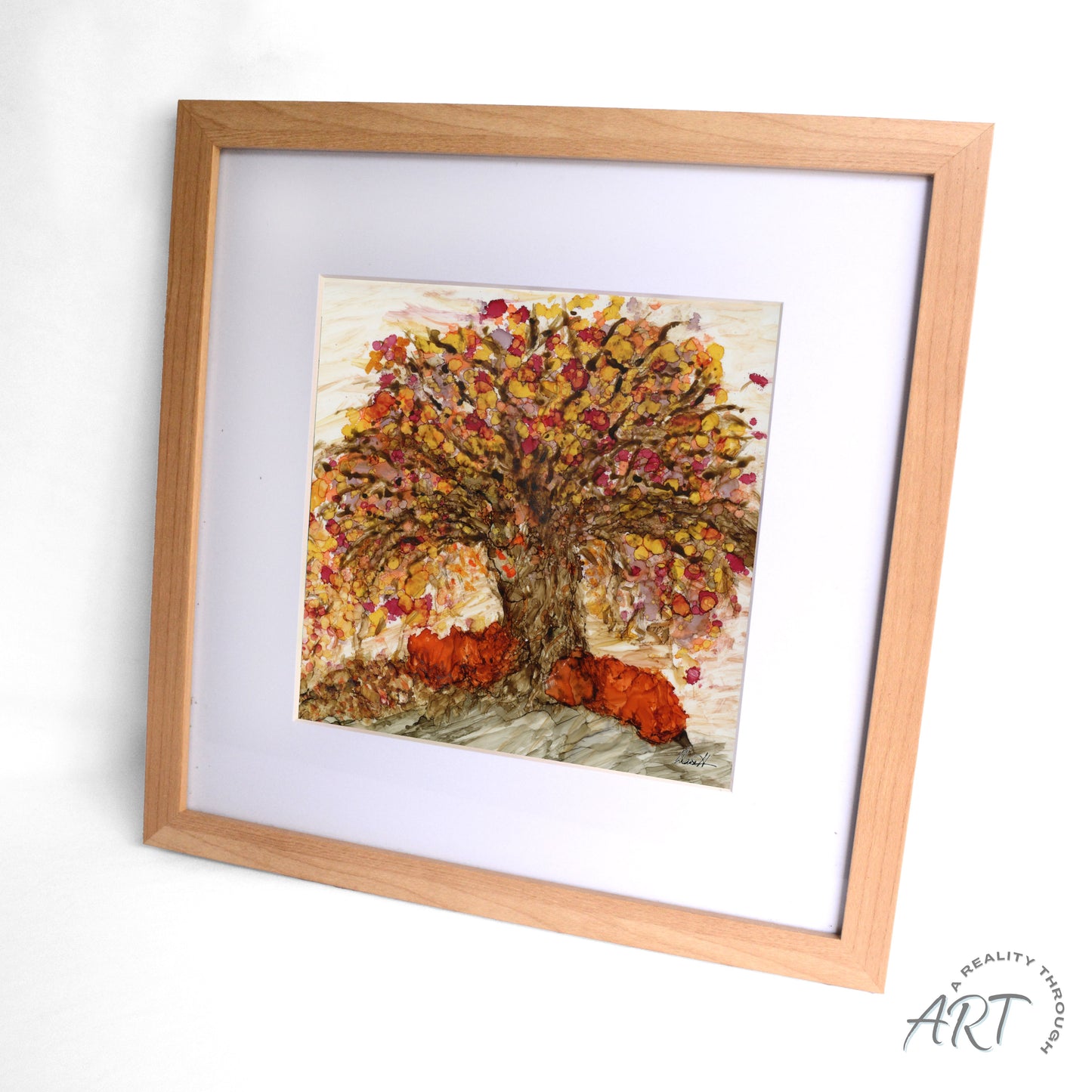 Willow 12"x12" Art Print (Alderwood Frame)