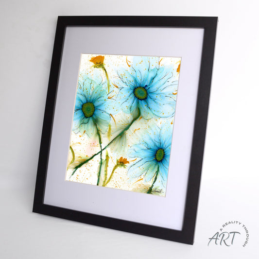 Bluey 12"x15" Art Print (Black Frame)