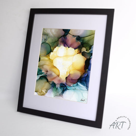 Kate 12"x15" Art Print (Black Frame)