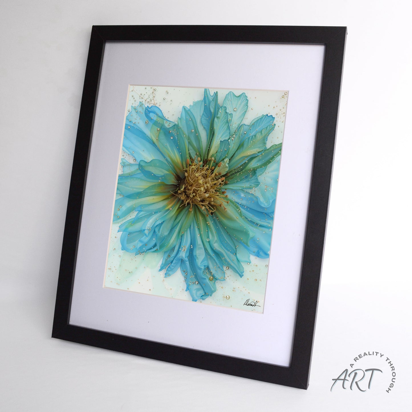 Tranquility 12"x15" Art Print (Black Frame)