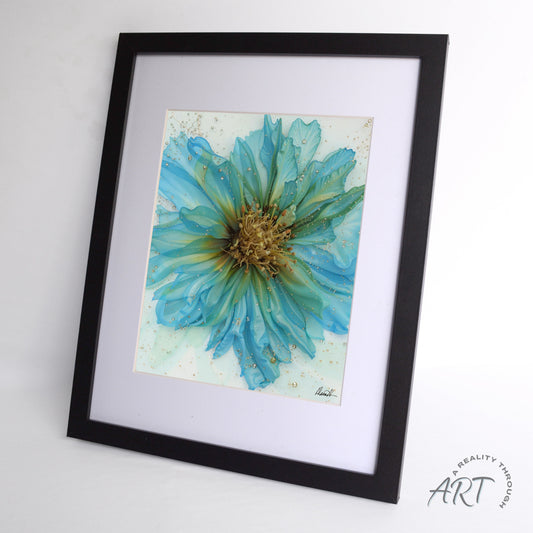 Tranquility 12"x15" Art Print (Black Frame)