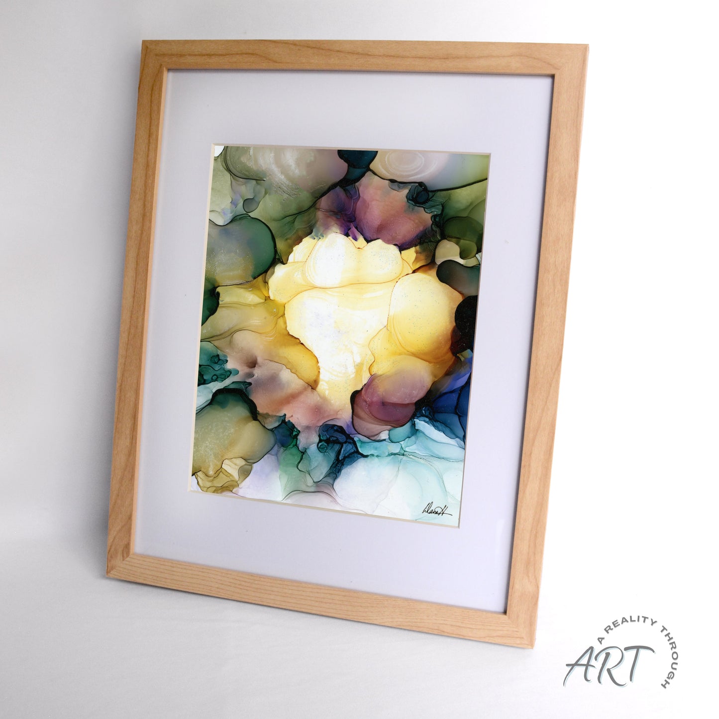 Kate 12"x15" Art Print (Alderwood Frame)