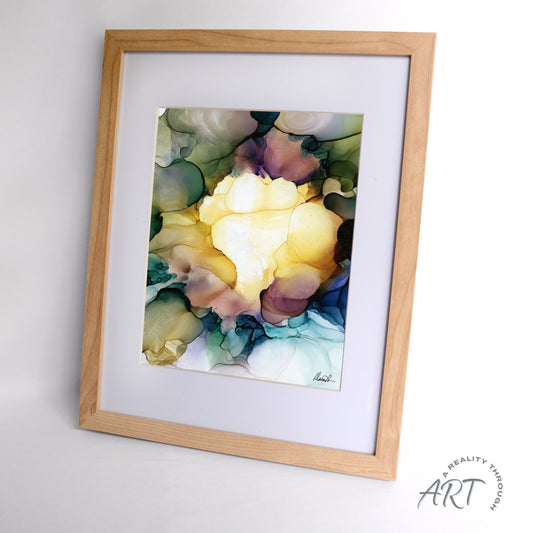 Kate 12"x15" Art Print (Alderwood Frame)