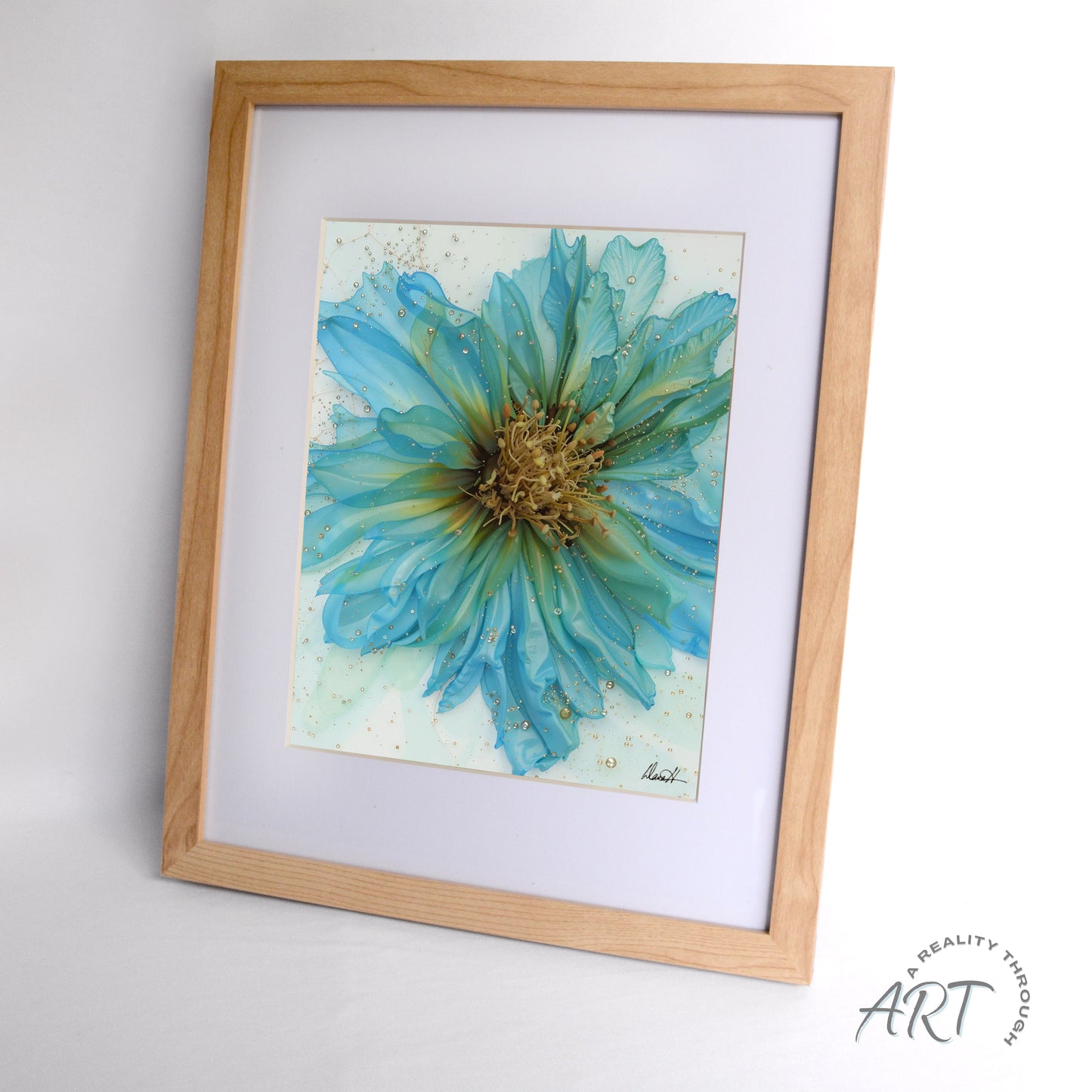 Tranquility 12"x15" Art Print (Alderwood Frame)