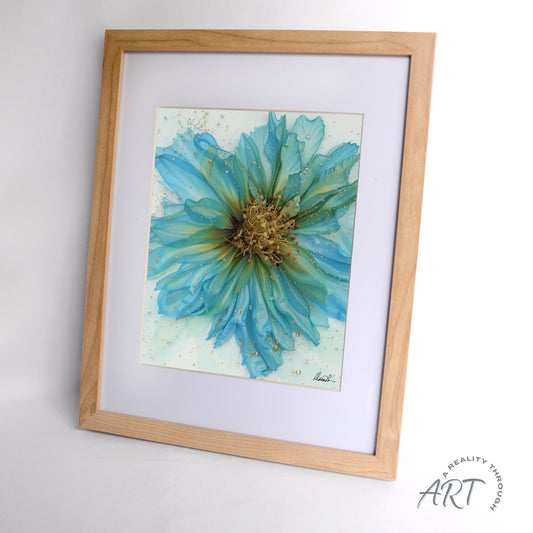 Tranquility 12"x15" Art Print (Alderwood Frame)