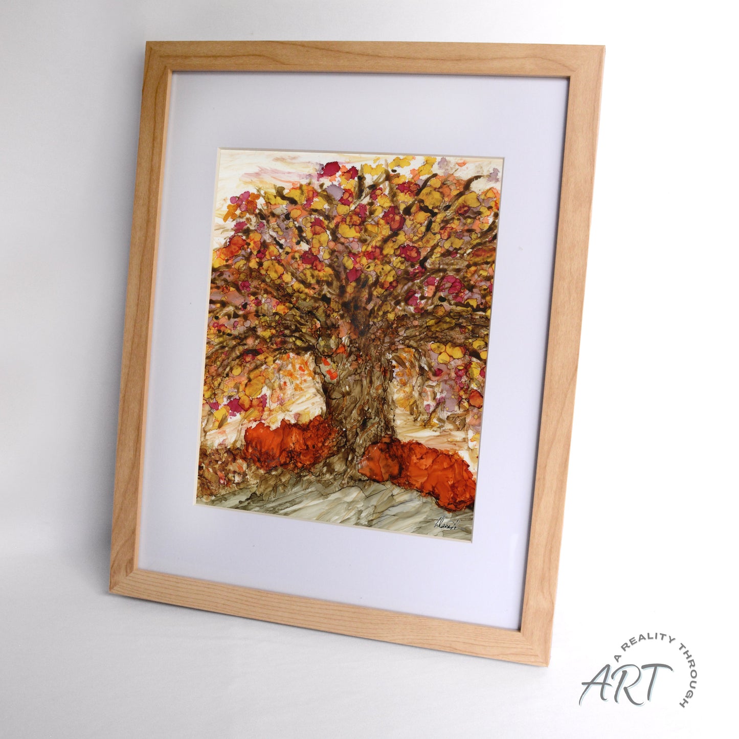 Willow 12"x15" Art Print (Alderwood Frame)
