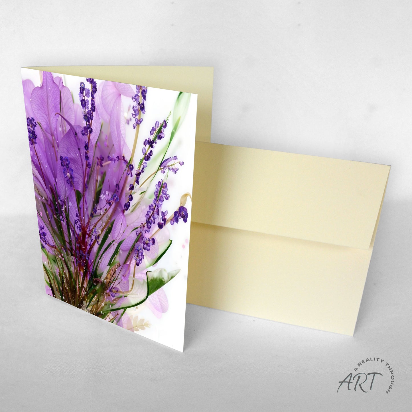 Lavender Greeting Card