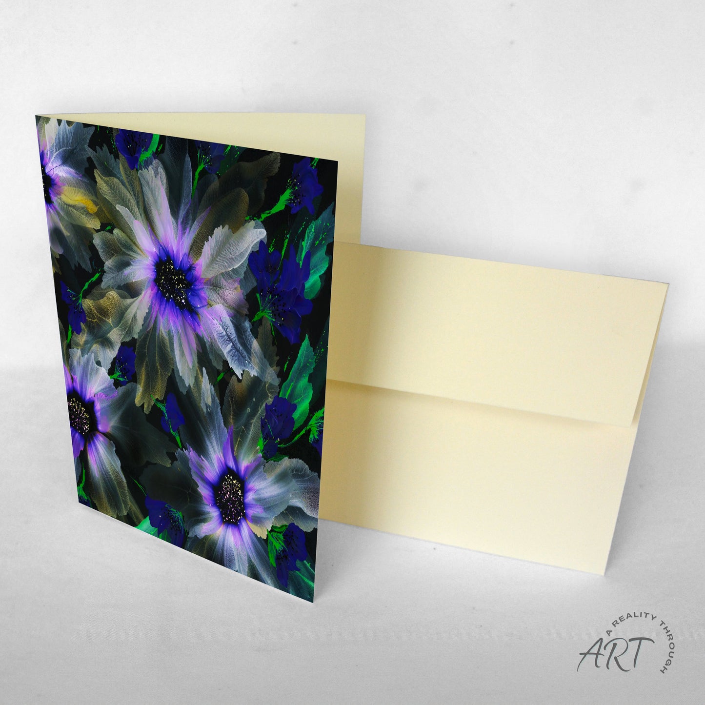 Purple Glory Greeting Card