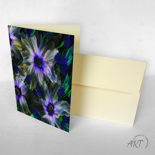 Purple Glory Greeting Card
