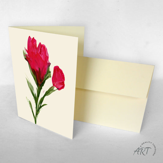 Rose Greeting Card