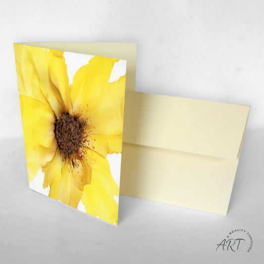Sunflower Greeting Card