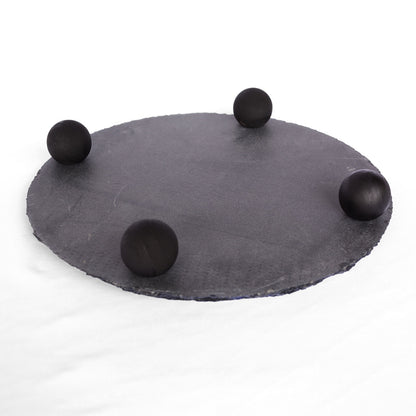 Abby 8" Round Slate Trivet