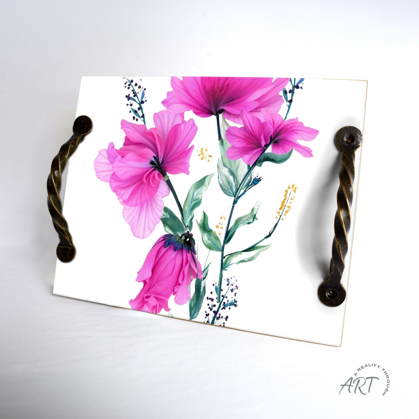 Pretty In Pink Tray (Twisted Oil Rubbed Bronze)