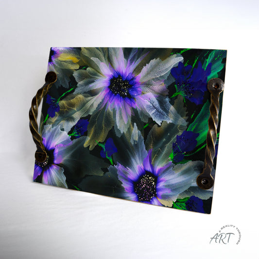 Purple Glory Tray (Twisted Oil Rubbed Bronze)