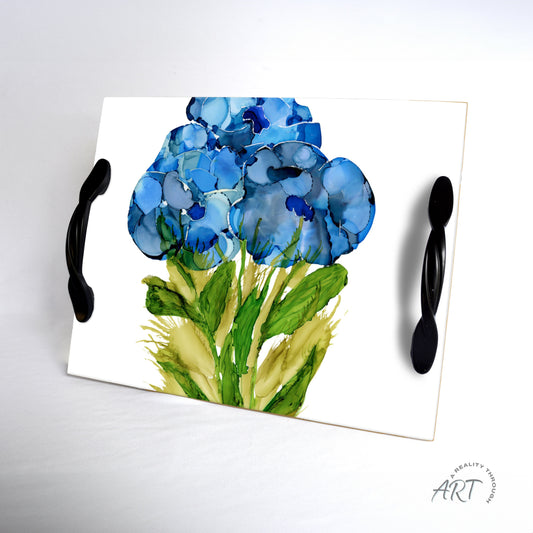 Bluebonnet Tray (Modern Black)