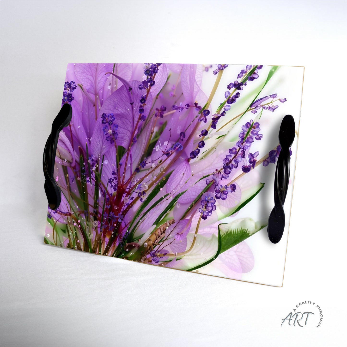 Lavender Tray (Modern Black)