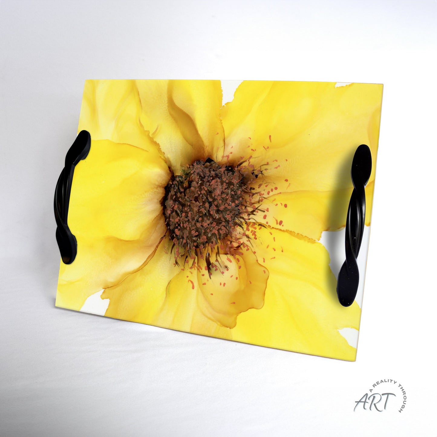 Sunflower Tray (Modern Black)