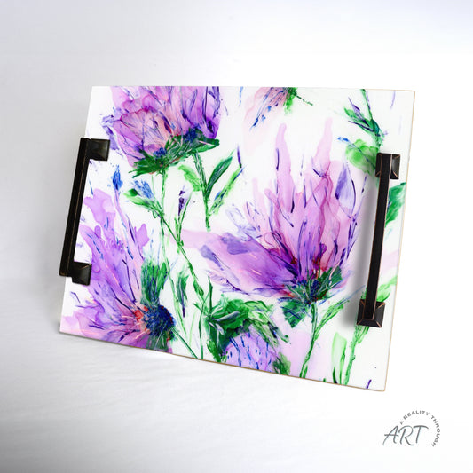 Purple Rain Tray (Square Oil Rubbed Bronze)