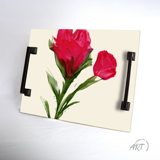 Rose Tray (Square Oil Rubbed Bronze)