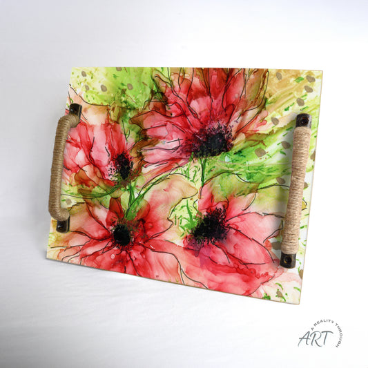 Abby Tray (Jute Wrapped Oil Rubbed Bronze Hardware)