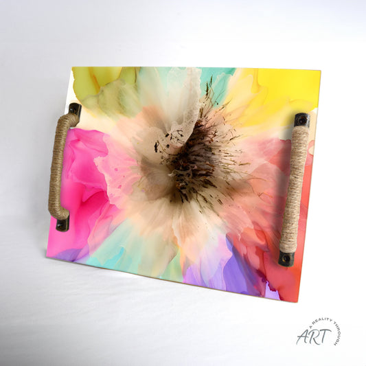 Carnival Tray (Jute Wrapped Oil Rubbed Bronze)