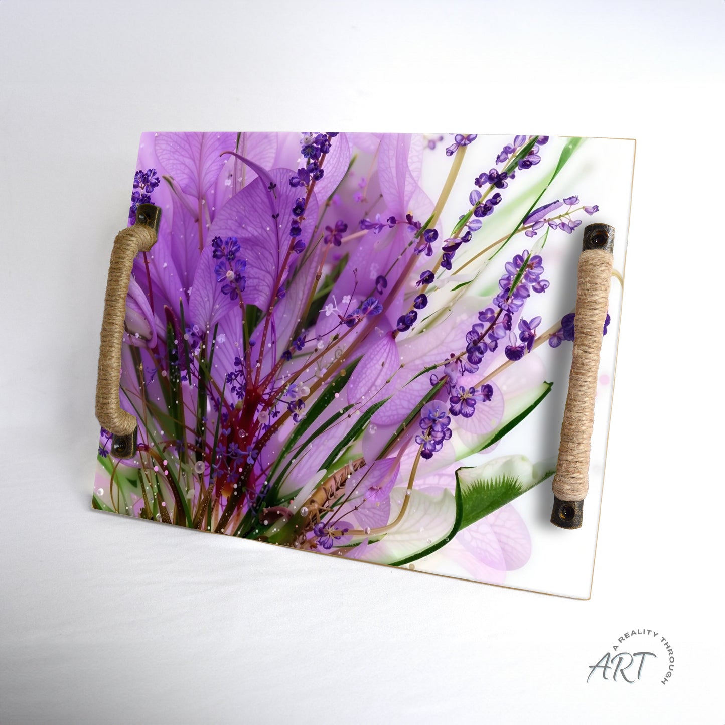 Lavender Tray (Jute Wrapped Oil Rubbed Bronze)