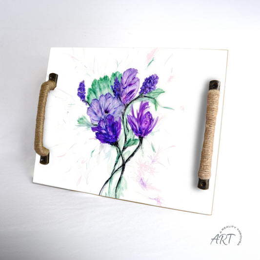 Simple Power Tray (Jute Wrapped Oil Rubbed Bronze)